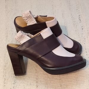 Jorya Weekend Two-Tone Slingback Heeled Shoes